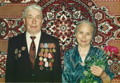 Бабуля и дедуля.. после венчания.. 50 лет совместной жизни
