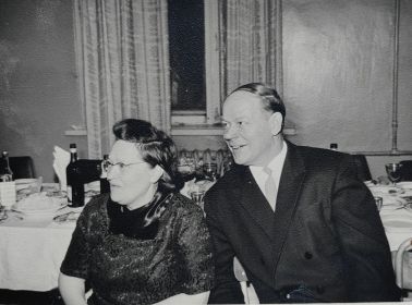 С женой Еленой Федоровной, предположительно 60-ые годы