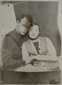 С женой Еленой Федоровной, Дальний Восток, 1938 г.