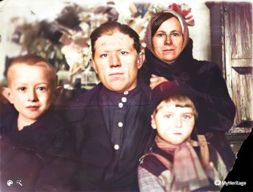 Семья Кашина А.М. до 1941 года
