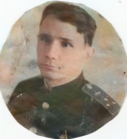Ст. лейтенант Василий Новиков Кольский полуостров. 1942 г