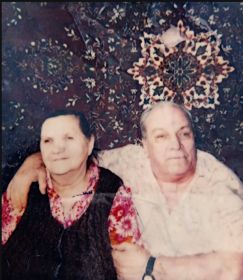 Фото Евгения и его жены Прасковьи в пожилом возрасте