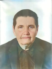 Зубкова Пелагея Егоровна. Супруга Федора Тихоновича.