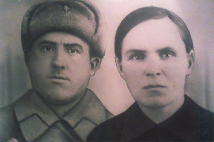 Лебедев А.А. с женой