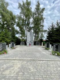 Мемориал г.Комсомольск Калининградской области