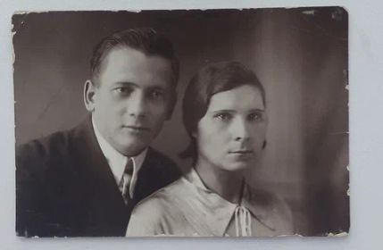 Георгий Наземнов с женой Антониной