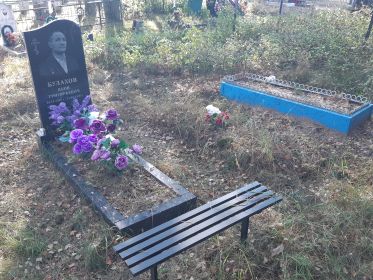 Место захоронения БУЛАХОВА Якова Григорьевича. Кладбище д. Алексеевка, Клетнянского района Брянской области