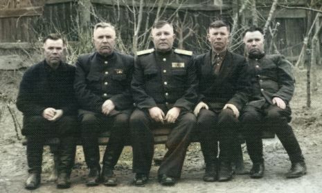 Братья Сочиенковы (слева-направо): Иван Сергеевич, Дмитрий Сергеевич, Петр Сергеевич, Сергей Сергеевич, Григорий Сергеевич.
