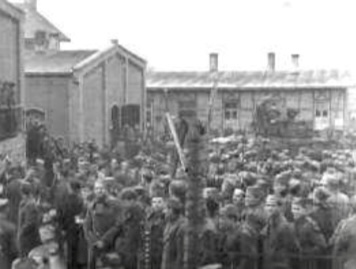 Stalag XIII C Нюрнберг (Nürnberg). 1945г. Сразу после освобождения лагеря.