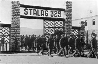 Stalag 325 Замостье (Zamosc). Советские военнопленные.