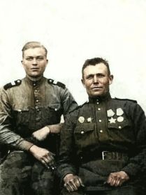 старший сержант Самойлов и рядовой Ужев