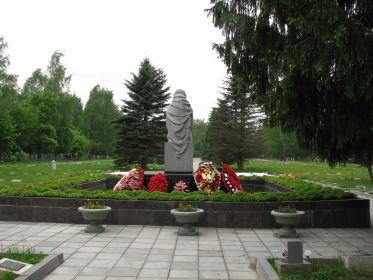 Воинский участок кладбища Балино г. Иванова