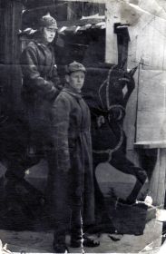 Илья Павлович в армии. 1937 г.