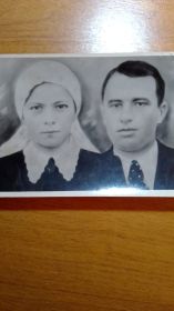 Прадед Федор с женой Марией