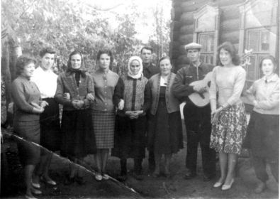 Семья Сидоровых. 1959 год.