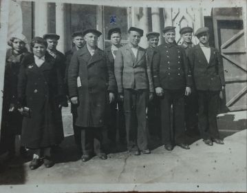 Годы учебы в аэроморклубе 1937 г., г.Севастополь