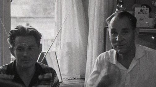 Слева направо: сын Владилен и Николай Яковлевич 1966 г.