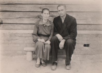 Евдокия Васильевна с супругом Быковским Виктором Исааковичем