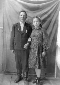 Мансур Валиахметович вместе с супругой Валиахметовой Зайнаб Галиакберовной (1928-1995)