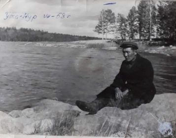 Озеро Ута-Нур, июль 1958 г.