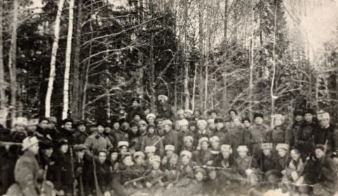 Первые партизаны Отряда "Неустрашимые". Организаторы.1941 год
