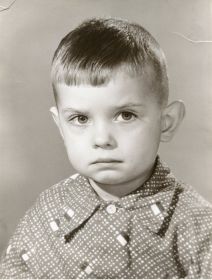 Внук Павел Витальевич (сын дочери Татьяны). Фото ок. 1983 г., г. Семипалатинск, СССР.