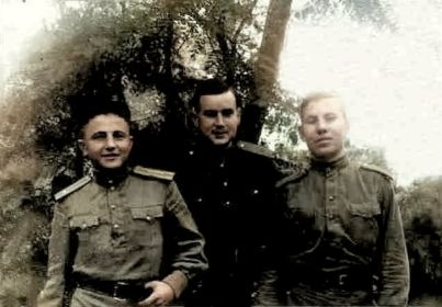 Лямзин Иван Петрович, Вишняков Владимир Алексеевич, Чичин Иван Андреевич.