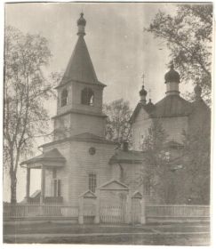 Фото Чимеевского Казанского храма 1979 год.