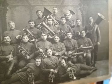 Военный оркестр, в котором служил Фёдор Пименович