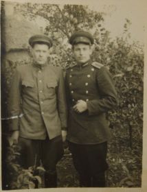Дмитрий Фомич со своим двоюродным братом
