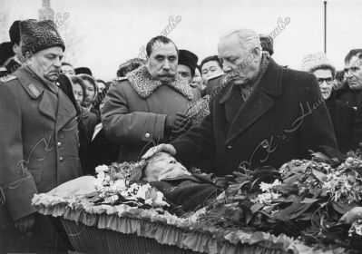 Прощание-Ворошилов, Будённый, 1960