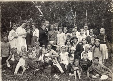 Июнь 1941 года. Мама в детском оздоровительном лагере.фотография за неделю до начала войны.