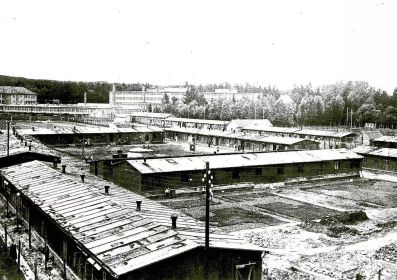 Stalag V B Виллинген (Villingen). Западная часть лагеря.