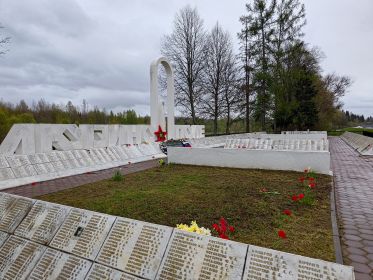 Мемориал "Любино поле", деревня Мостки Новгородской области. Фото Т. Ивановой (ВК)