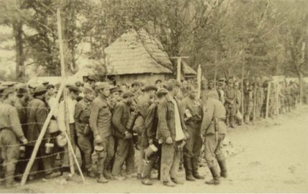 Офлаг 336/Z Калвария (Kalvarija). Советские военнопленные.