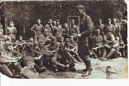 1939-1940г. солдаты 61 оспб 7й  ждбр (г.Свободный или г.Хабаровск)