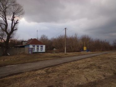Предположительно место последнего боя ветерана, д.Желобок Белгородской области.