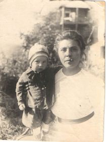 Е. А. Барабанова, 1943 г.