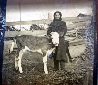 Мать Алексея Сосновского Мария Григорьевна Сосновская, военные годы, Красноярск.