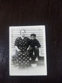 Жена Пелагея и внук Анатолий
