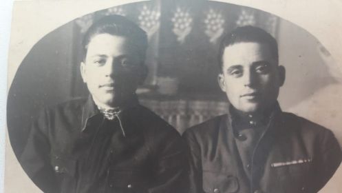 Сразу после войны с другом