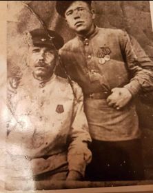 Встреча с сыном на фронте