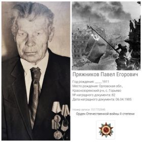 Пряжников Павел Егорович