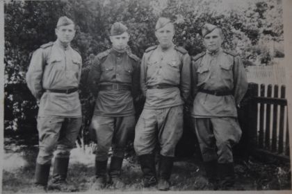 С боевыми товарищами