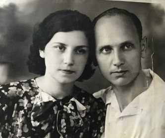 Фото с женой Валентиной
