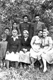 Киргизия, 1948 год (с семьёй)