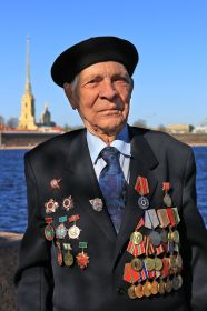 Отец в День победы. 2015 год.