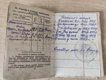 Красноармейская книжка4