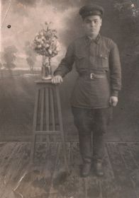 Зайцев Г.В. за несколько дней до начала войны, июнь 1941 г., Псков