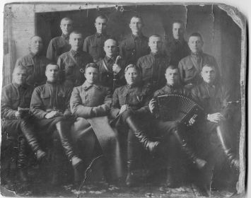 Красноармейцы 124 арт полка 1929 год